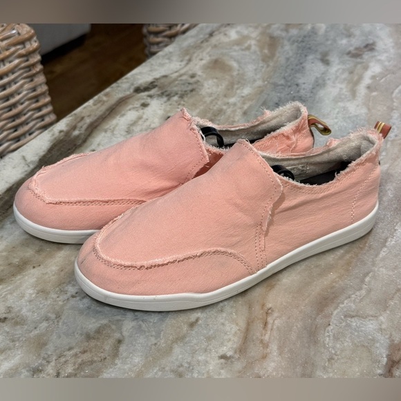 Women’s VIONIC Beach Collection Malibu Slip-On Pink Sneakers- Size 8 - Picture 7 of 11